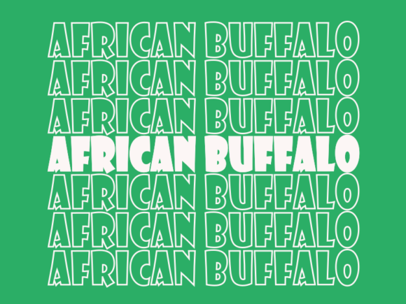 African Buffalo Svg Cut File: A Versatile Tool for Creative Projects