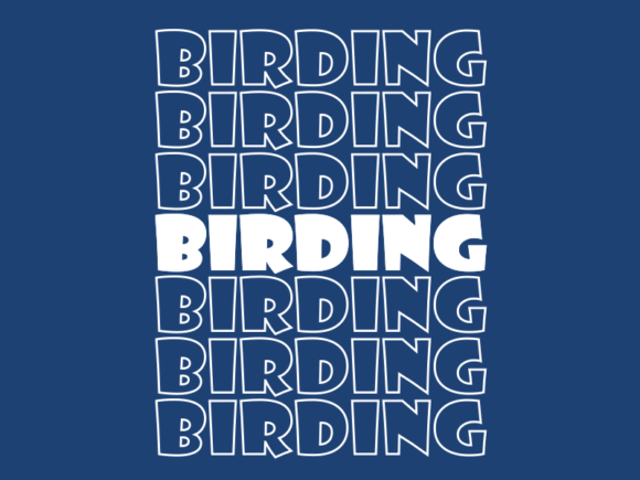 Birding Svg Cut File