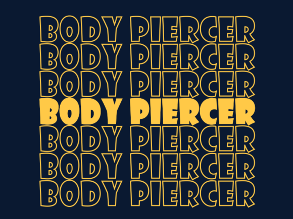 Body Piercer Svg Cut File for Creative Freedom
