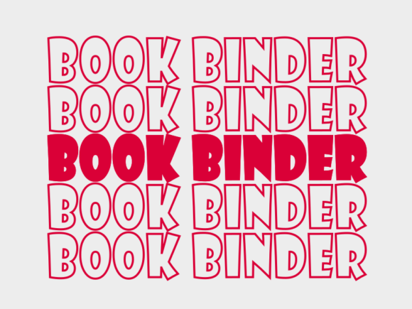 Book Binder Svg Cut File