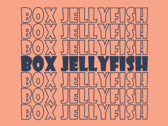 Box Jellyfish Svg Cut File