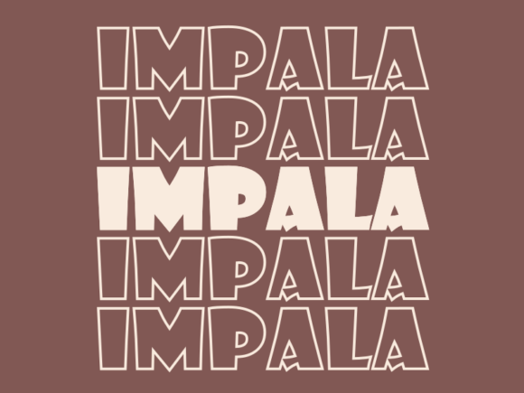 Impala Svg Cut File: A Versatile Tool for Creative Projects