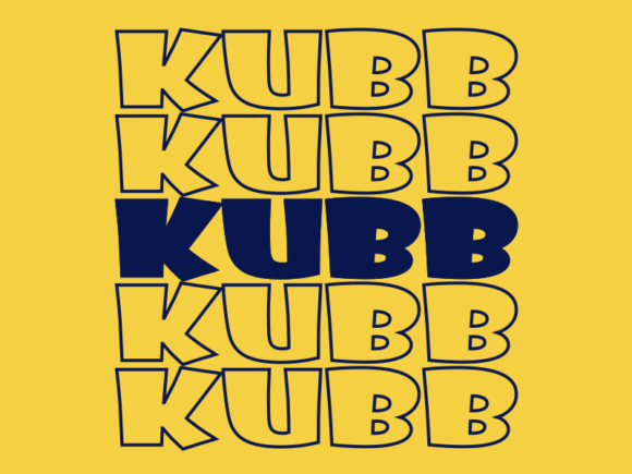 Kubb Svg Cut File
