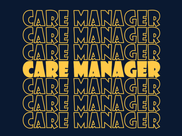 Scalable Care Manager Svg Cut File for Creative Projects